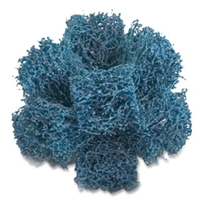 Buff and Blend Cross Buff HS, 1 in dia, Aluminum Oxide, Medium