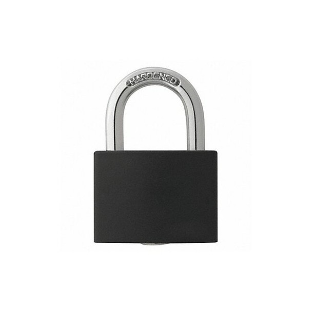 Manufacturer Varies Lockout Padlock,KA,Black,1-7/16"H 48JR26
