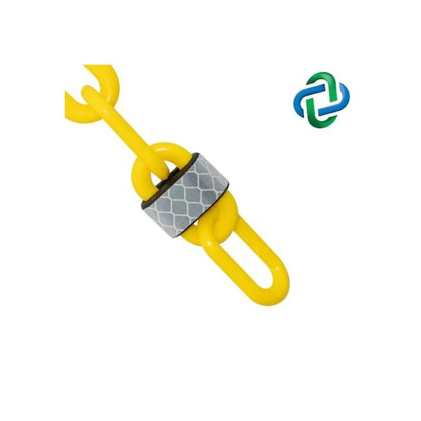 Manufacturer Varies Plastic Chain, Yellow, Unfinished, Outdoor 52002-25