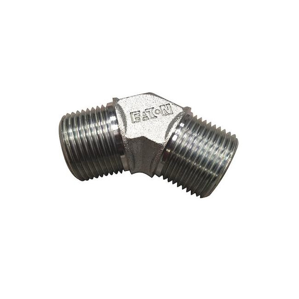 Eaton Aeroquip Hose Adapter,1/4",NPTF,1/4",NPTF 2247-4-4S
