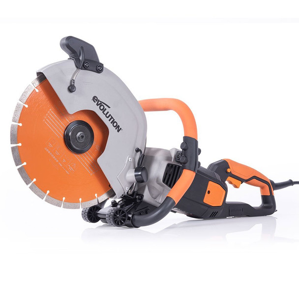 12" Premium Electric Concrete Saw with Dust Suppression
