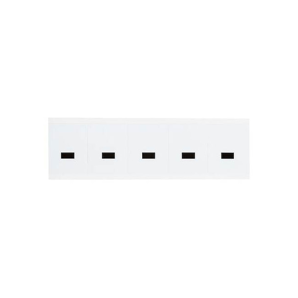 Brady PunctuationLabel,Vinyl,2-1/4inH,1-3/4inW 9714-DSH