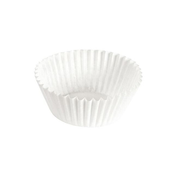 Hoffmaster Fluted Bake Cup,5",White,PK500 610050