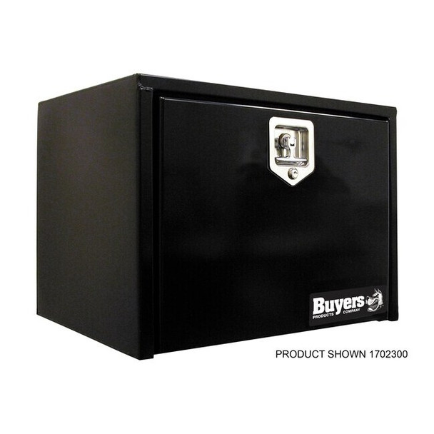 Buyers Products 15x13x18 Inch Black Steel Underbody Truck Box 1703321