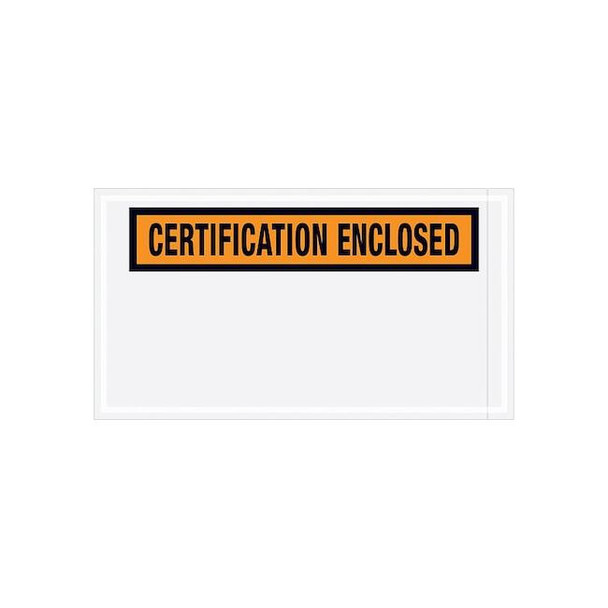 Manufacturer Varies Packing List Envelopes, Orange, PK1000 PL439