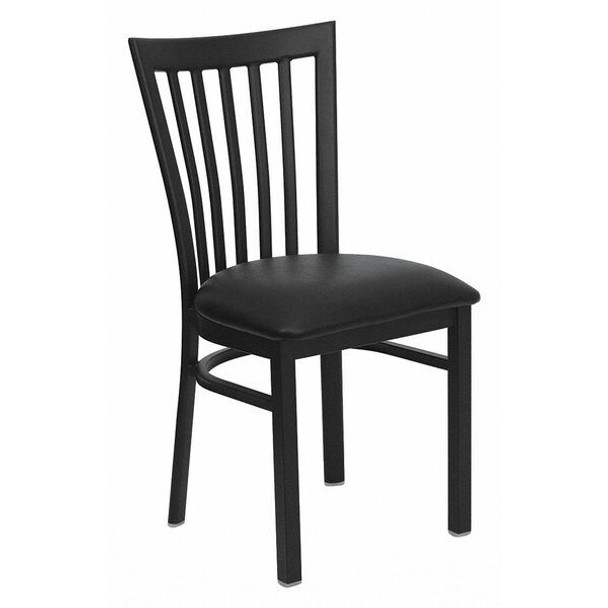 Hercules Restaurant Chair, 17-1/4 in W 18-3/4" L 34-3/4" H