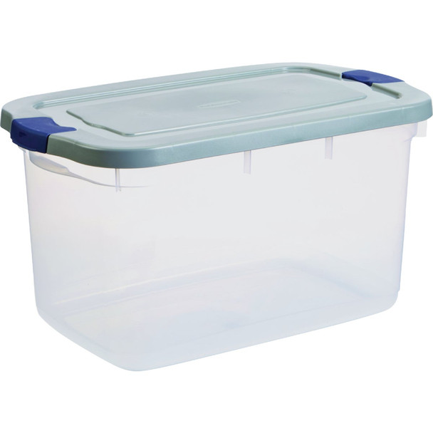 Rubbermaid Roughneck 66 Qt./62.4L Clear Storage Tote RMRC066001