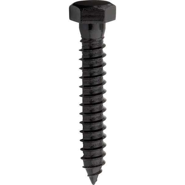 National Hardware 1/2 In. x 3 In. Black Lag Screw (8-Count) N800-022