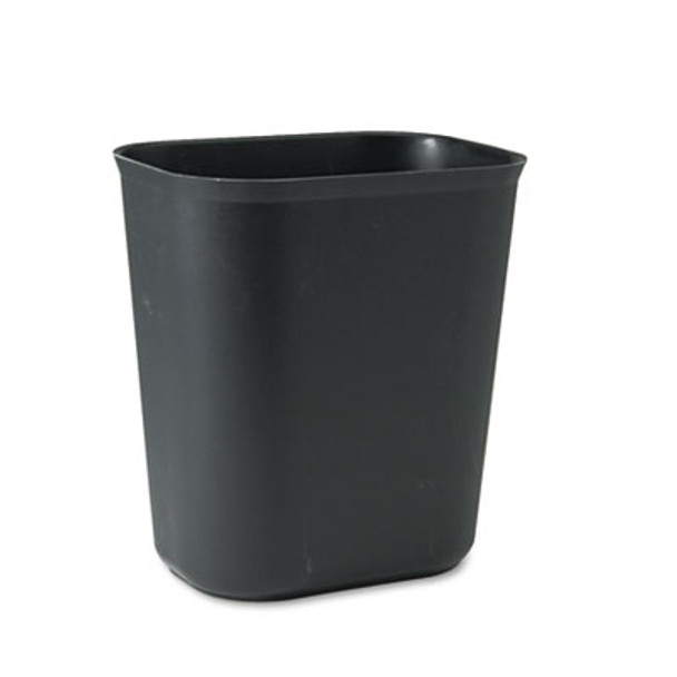 Rubbermaid® Commercial WASTEBASKET,3.5GL,11X8X12 FG254100BLA