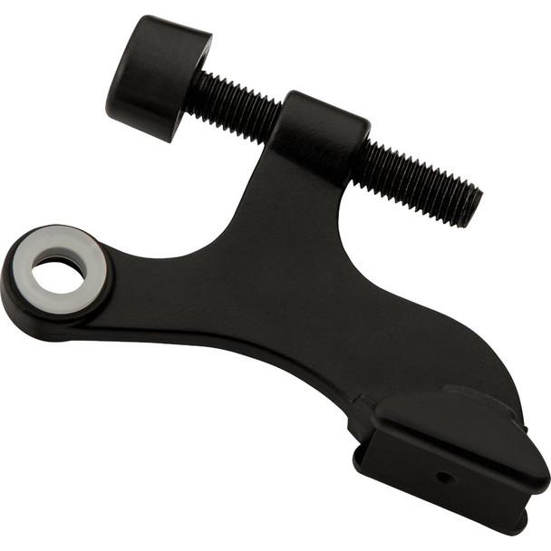 National Hardware Matte Black Hinge Pin Door Stop (5-Pack) N830-566