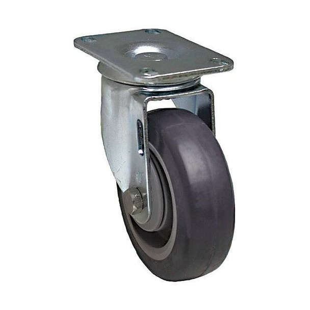 Manufacturer Varies Plate Caster,240 lb. Ld Rating,Plain P12S-UP040D-12