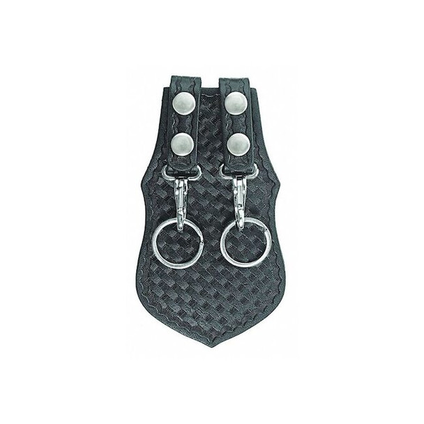 Air-Tek Duty Belt Accessory,Black,Holds Keys 1489WN