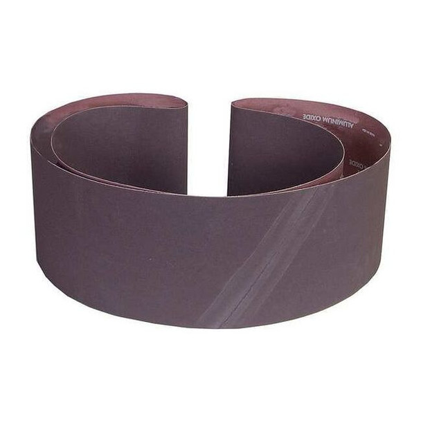 Norton Abrasives Sanding Belt,89 in L,6 in W,120G,PK10 07660760064