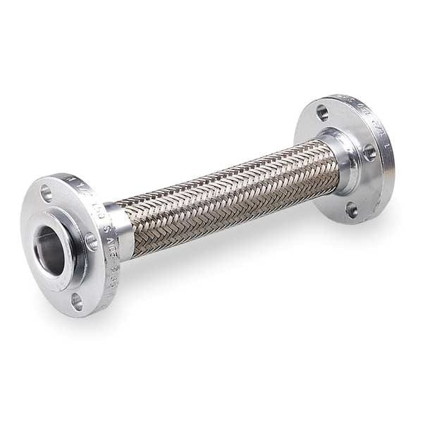 Hose Master 4" Dia x 12" L 321 SS Flexible Metal Hose G400FXFL120