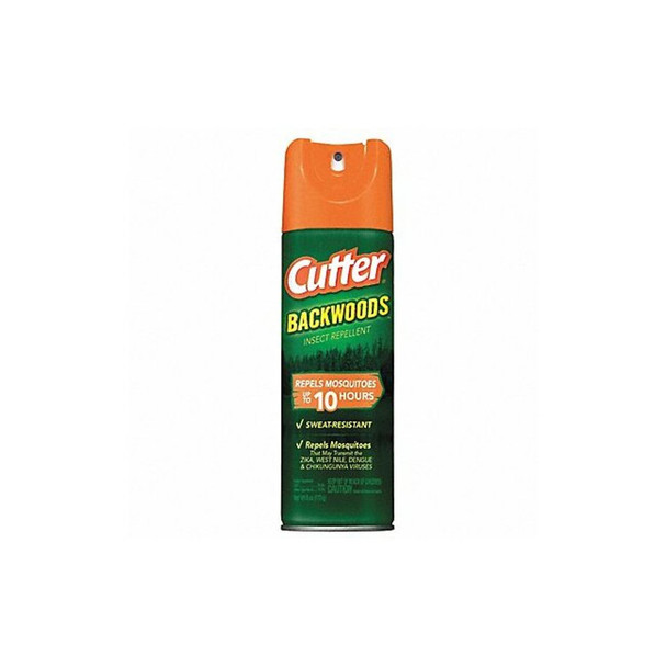 6 oz Aerosol Backwoods Insect Repellent, 25% DEET Concentration, Outdoor Use