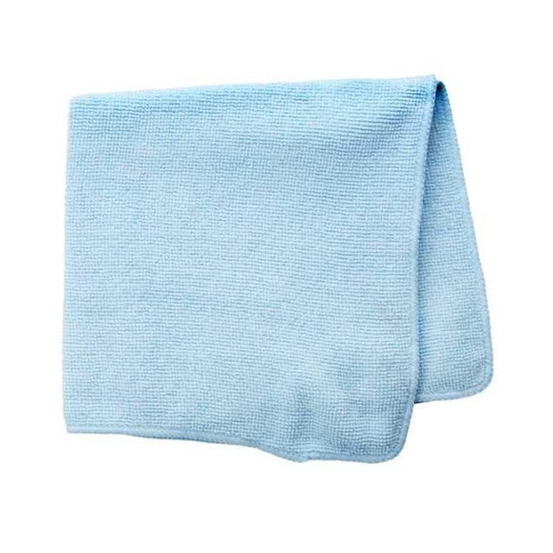 Rubbermaid Commercial Microfiber Cloth Wipe 16" x 16", Blue, 24PK 1820583