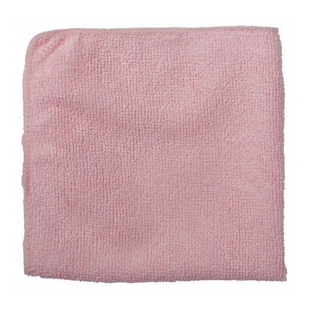Rubbermaid Commercial Microfiber Cloth Wipe 12" x 12", Red, 24PK 1820577