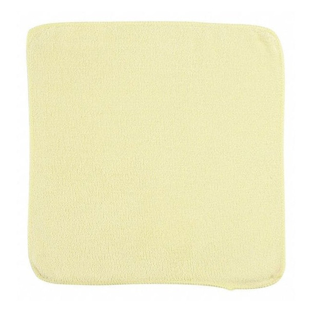 Rubbermaid Commercial Microfiber Cloth Wipe 12" x 12", Yellow, 24PK 1820580