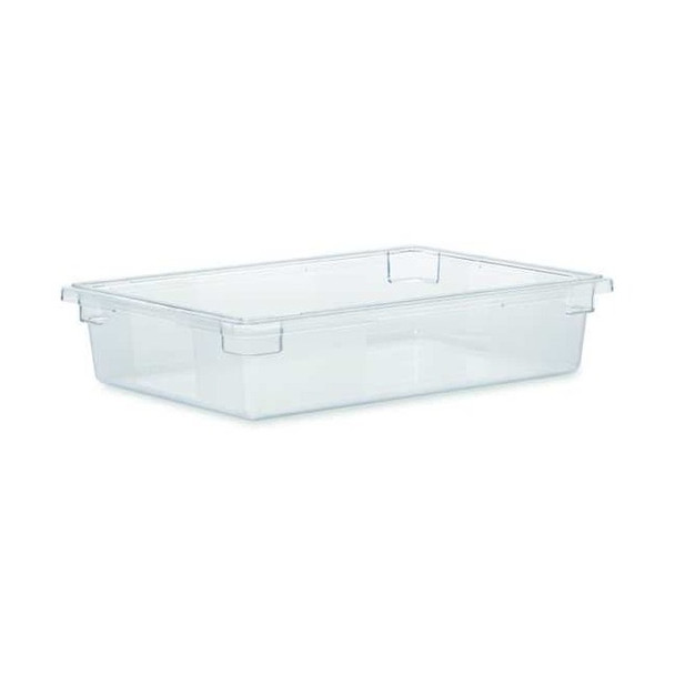 Rubbermaid Commercial Food/Tote Box, 8.5 gal FG330800CLR