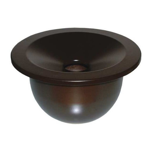 Rubbermaid Commercial Cigarette Receptacle, Sable, 0.25 gal GRFG3975M3SBLE