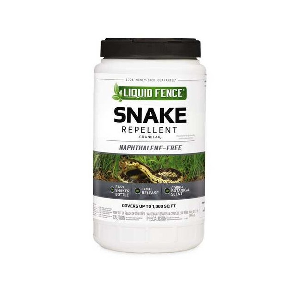 Liquid Fence Animal Repellent,1 qt,Granules,9 3/8in H 85010