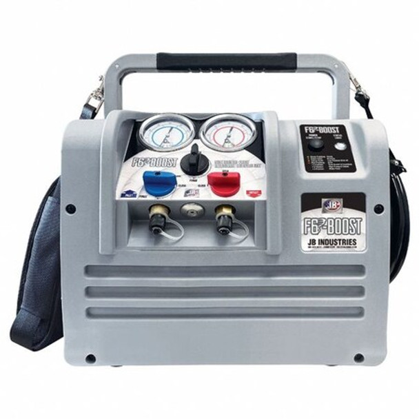 Jb Industries Refrigerant Recovery Machine,9-1/2" D F6-BOOST