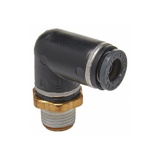 Sur&r Male Elbow,Compression Type,Brass,PK2 ABE220