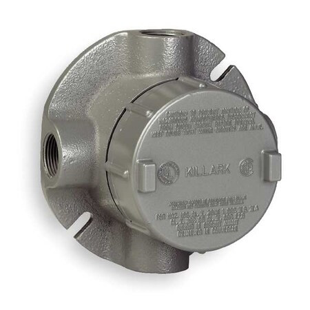 Hubbell Killark Conduit Outlet Body,Aluminum,XTF GECXTF-1