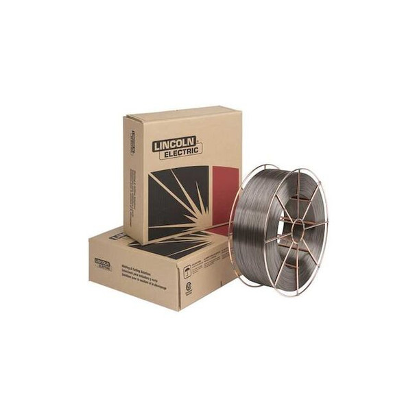 Lincoln Electric Metal-Cored Wire,Steel Spool,0.045" Dia ED031583