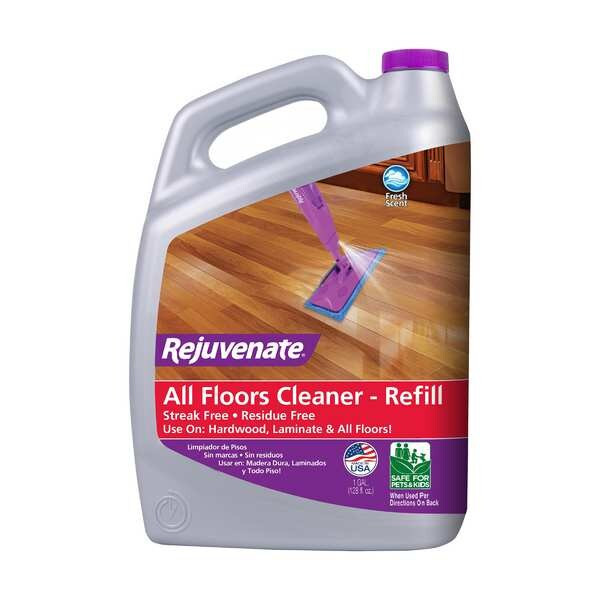 Floor Cleaner, 1 gal, Bottle, Ready to Use, Liquid, For All Floors