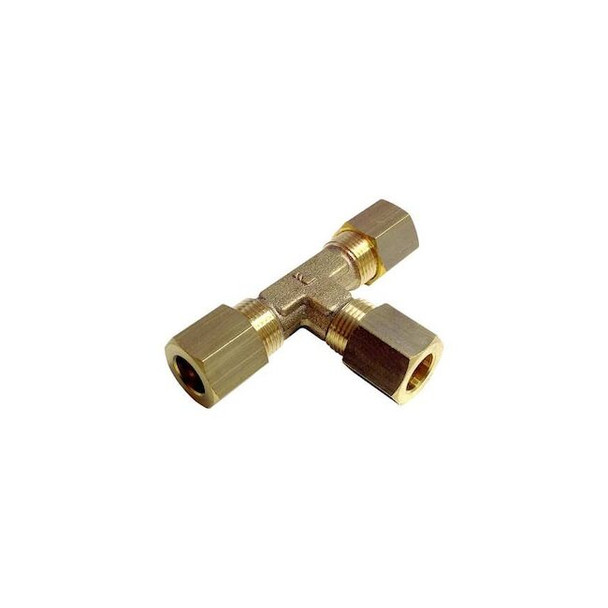 Legris Tee, Brass, Comp 18 mm, 18 mm, 18 mm 0104 18 00