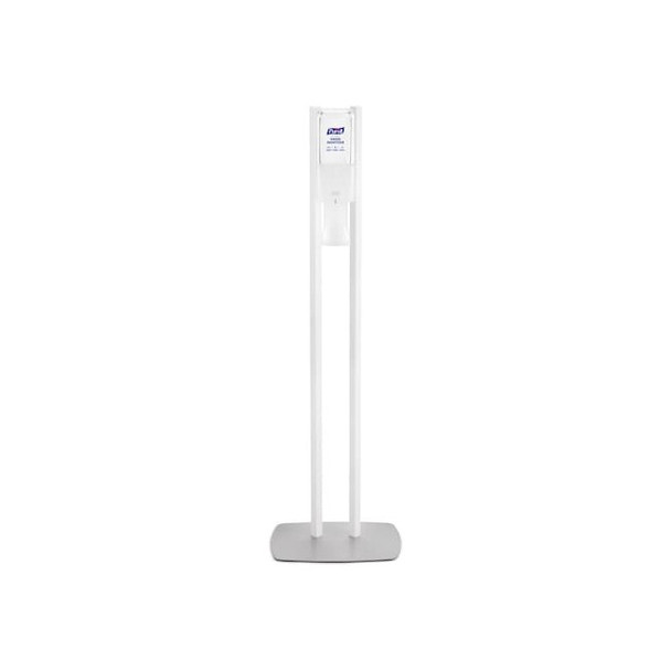 Purell Hand Sanitizer Dispenser Stand,White 8210-DS