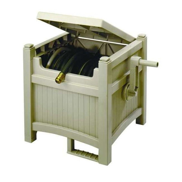 Suncast Free Standing Hose Reel,Resin,11 In.Dia. PHH100D