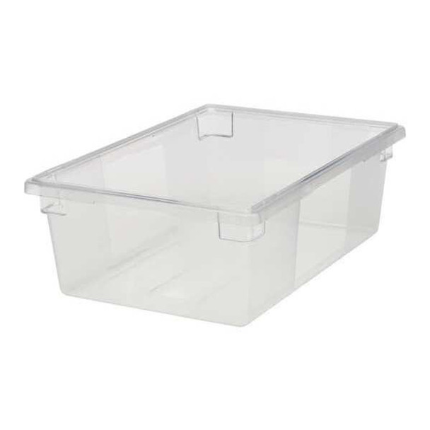 Rubbermaid Commercial Food/Tote Box,50 qt. FG330000CLR