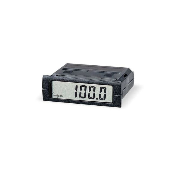 Simpson Electric Digital Panel Meter,DC Voltage M235-0-2-13-0