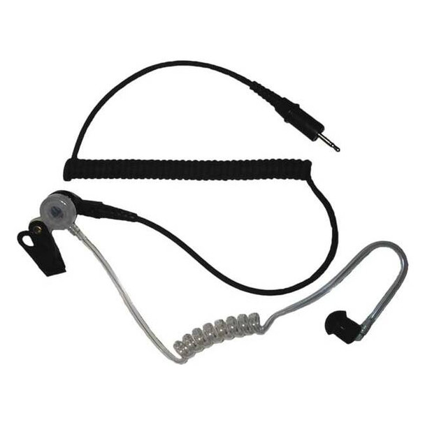 Kenwood Earbud,Black,2.5mm Jack,Plastic/Metal KEP-2