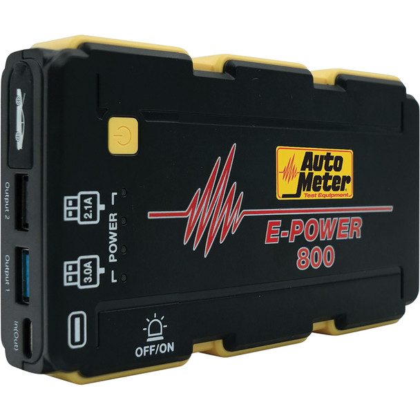 JUMP STARTER, EMERGENCY BATTERY PACK, 12V, 800A PEAK, 1800 mAh EP-800