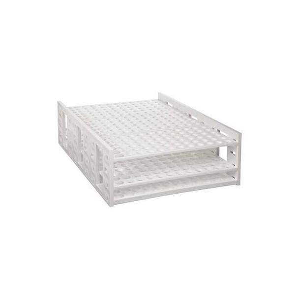 Heathrow Scientific Tube Rack,26-1/2"x10-1/2",Poly 120112