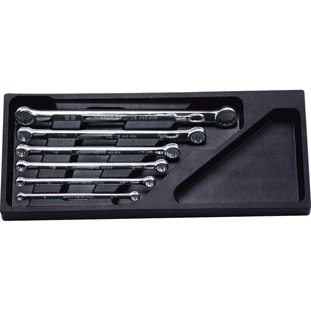 Wrench Set Flat Box End    6 pc NTM106