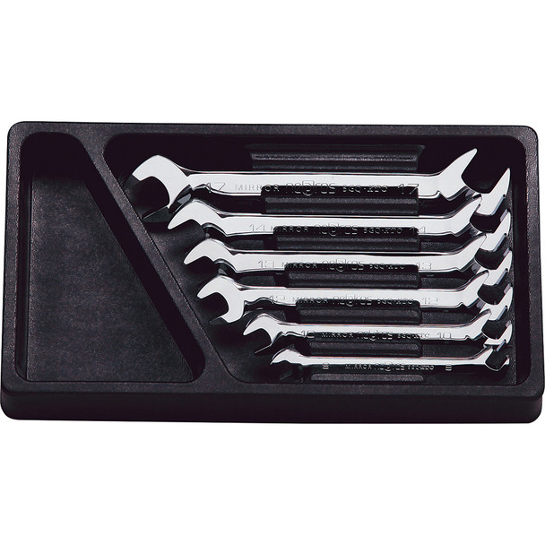Wrench Set Open End Metric Angled  8 NTS306