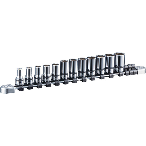 Socket Set 3/8" Drive Semi-Deep   12 pc NTB3M12A