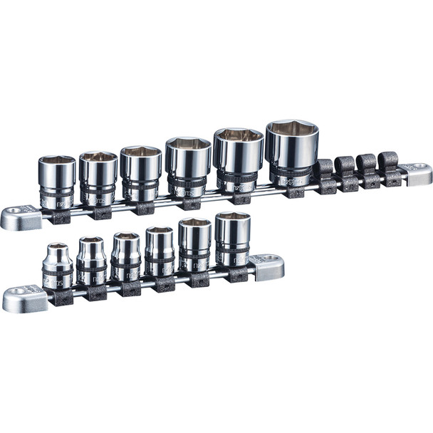Socket Set 1/2" Drive  Standard  12 pc NTB412A
