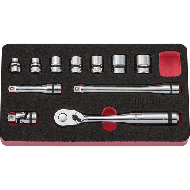 Socket Set 3/8" Drive    11 pc NTB311C
