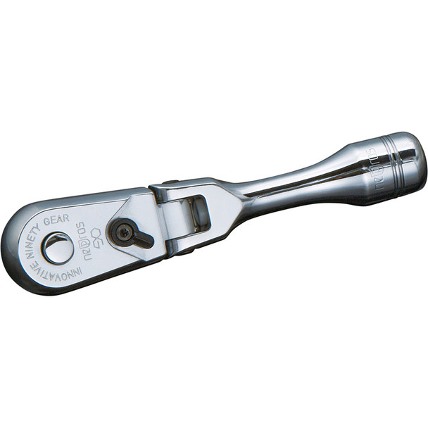 Ratchet 1/4" Flex Head Short 90 Tooth NBR290FS