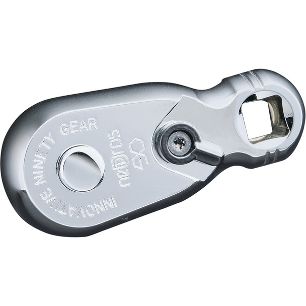 Ratchet 1/4" Stubby Handle 90 Tooth NBR290H