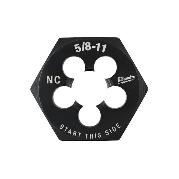 Milwaukee Tool Hex Threading Die, 5/8"-11, UNC 49-57-5369