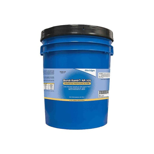 Nu-Calgon Freeze Protectant, Blue, 5 gal, Pail 4187-15