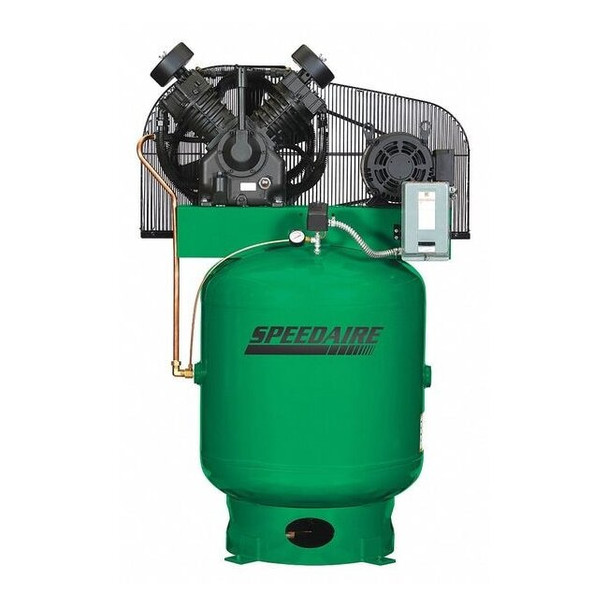 Speedaire Elec. Air Compressor,2 Stage,10HP,34CFM 35WC67