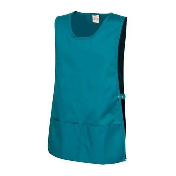 Fashion Seal Cobbler Apron, Cotton/Polyester, Teal, XL 64195 XL