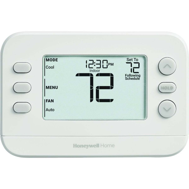 Honeywell Home X2P 5-2 Day Schedule Programmable White Digital Thermostat